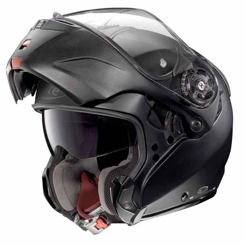 casco de moto abatible