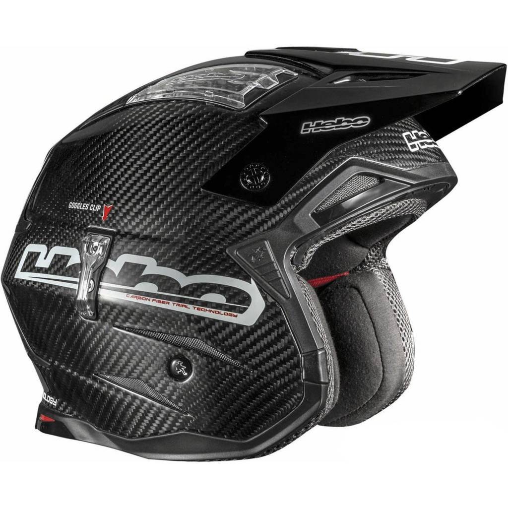 casco de moto trial