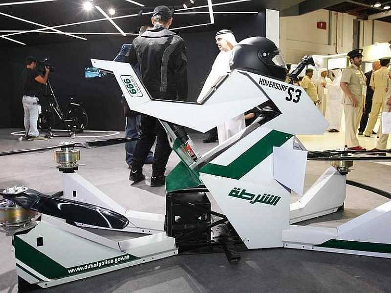 moto voladora Dubai