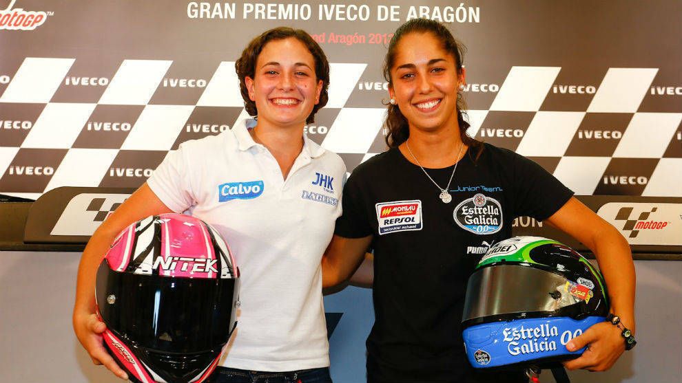 Ana Carrasco con Maria Herrera