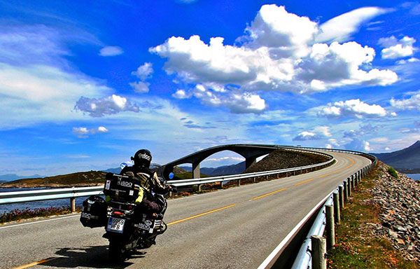 Viajar en moto por Cabo Norte