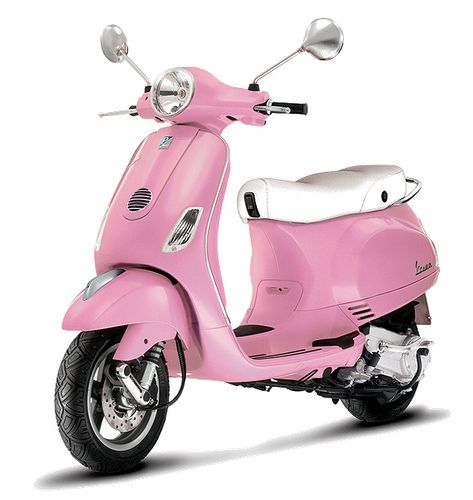 Vespa Piaggio Rosa motos para mujeres