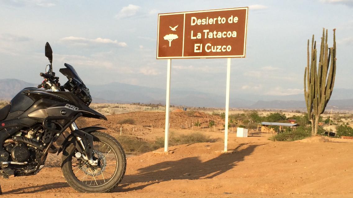 Viajar en moto por Sudamérica Colombia