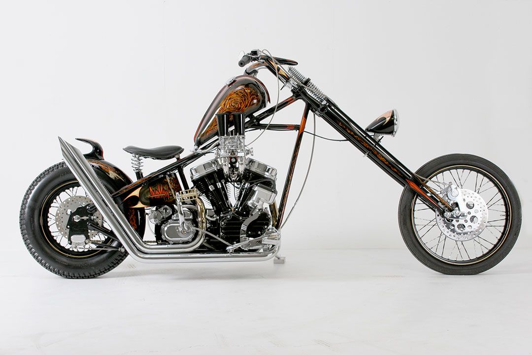 Moto tuneada Orange County Choppers