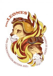 Concentración motera dos leones