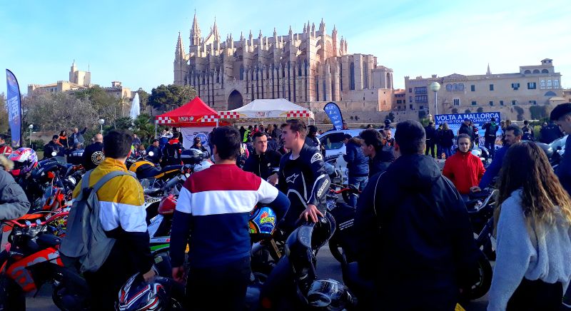 Concentración Motera Vuelta a Mallorca