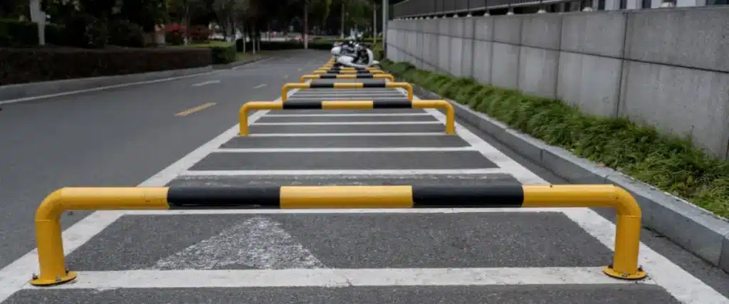 zona aparcamiento de moto