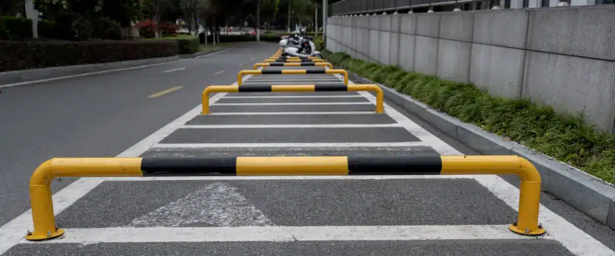 zona aparcamiento de moto