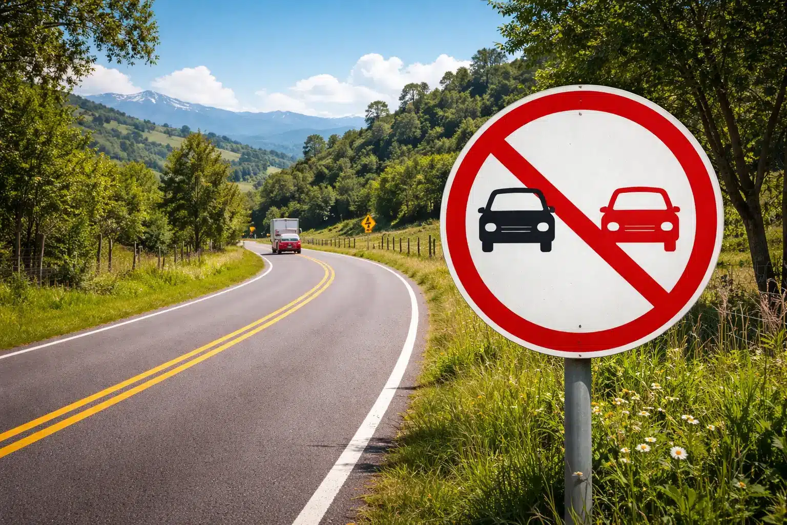 donde no se puede adelantar