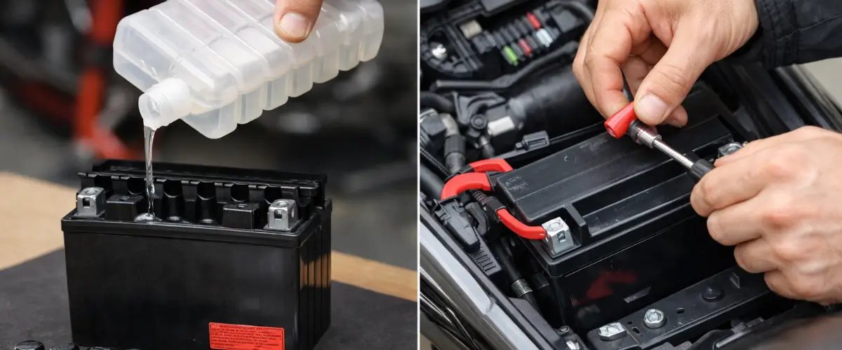 como activar la batería de tu moto