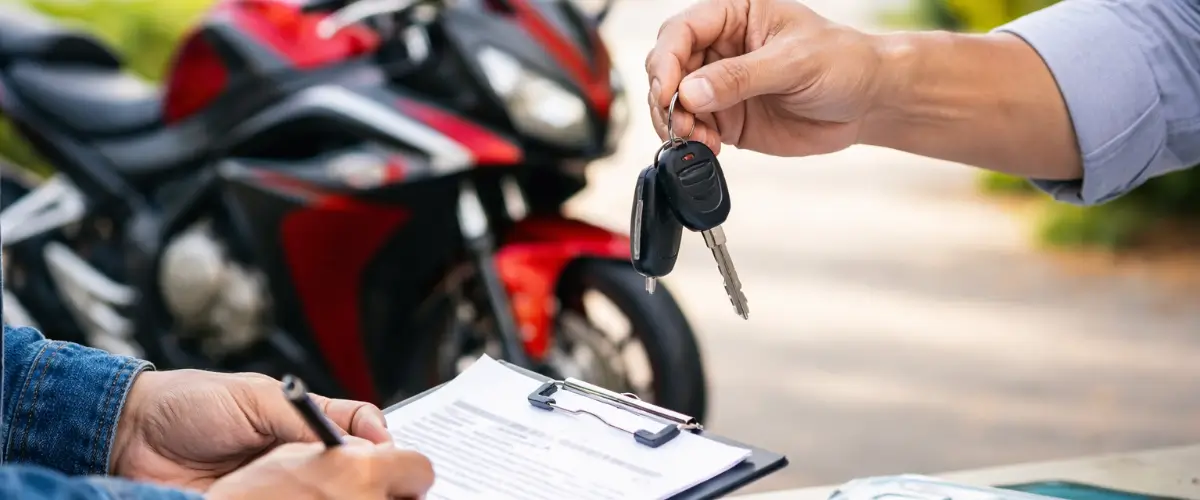 transferencia de motocicleta